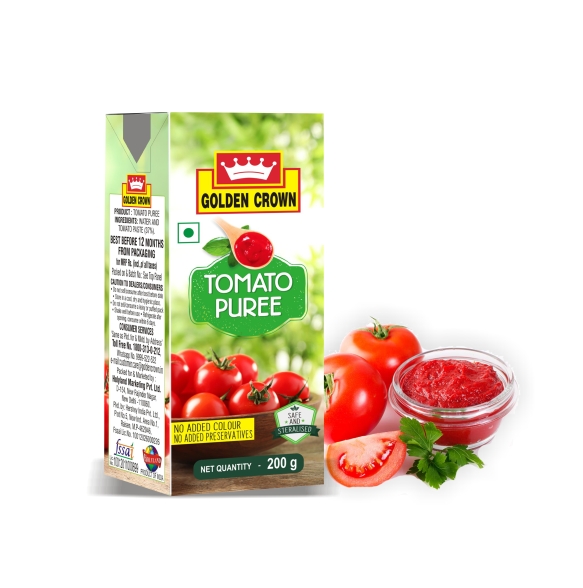 Tomato puree tetra pack